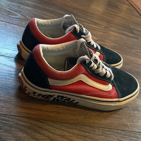 Red and Black Vans - Picture 2 of 4